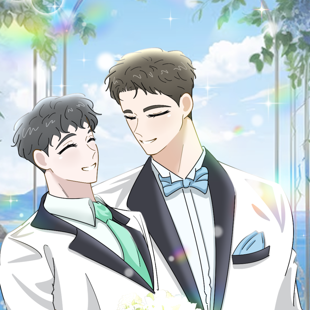 soft hues bl comic webtoon webcomic